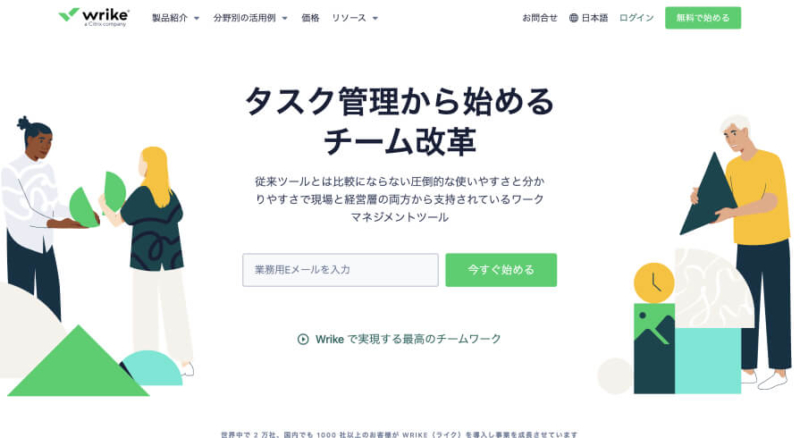 wrike 社内wiki